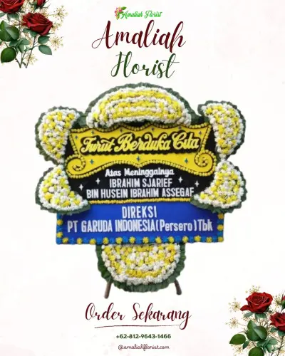 Papan Bunga Duka di Kliwed